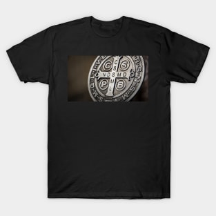 Saint Benedict Cross medallion photograph T-Shirt